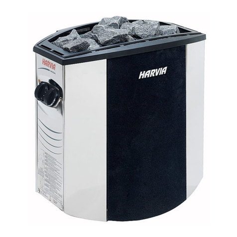 Harvia BX45 User manual