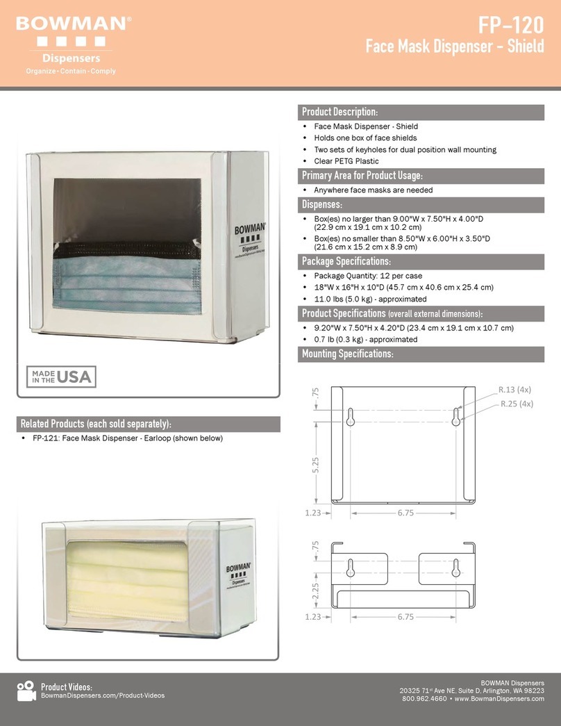 BOWMAN FP-120 User manual