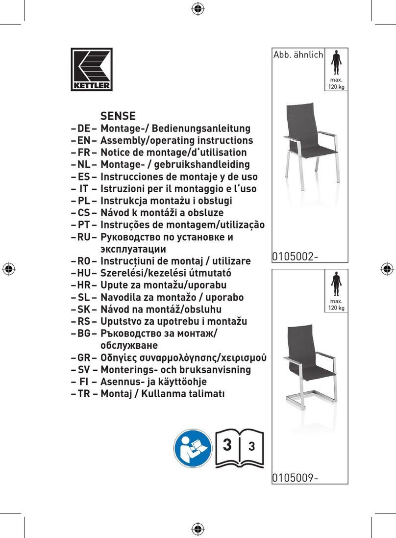 Kettler SENSE 0105002-9400 Quick reference guide