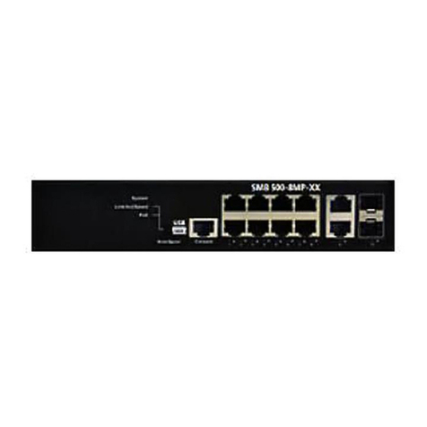 ADTRAN NetVanta 1560-08-65W User manual