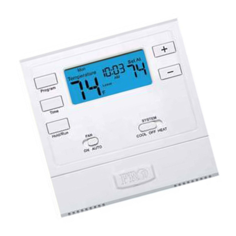 Pro 1 IAQ TRUE COMFORT III T605-2 installation manual