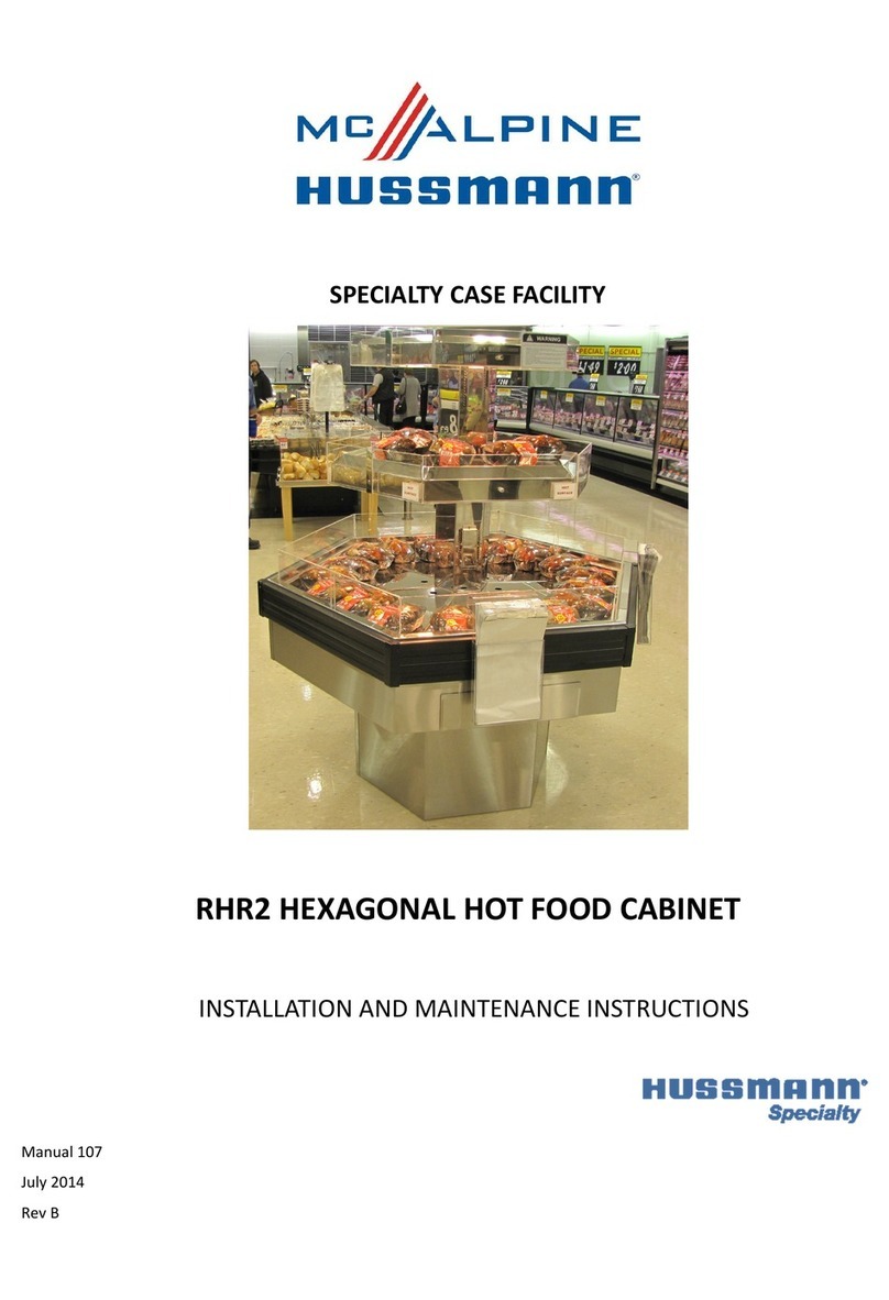 McAlpine Hussmann RHR2 Installation and maintenance instructions McAlpine Hussmann RHR2 Installation and maintenance instructions