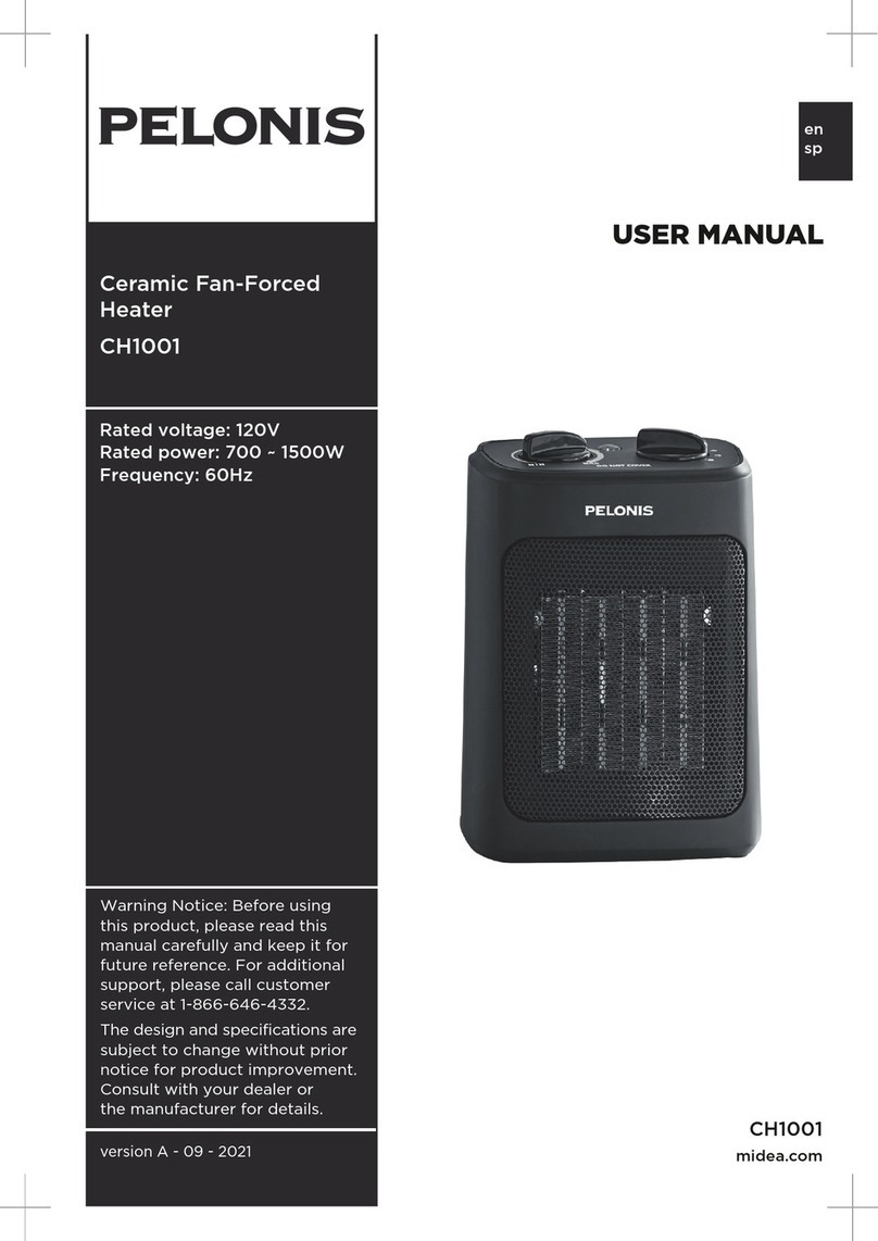 Pelonis CH1001 user manual