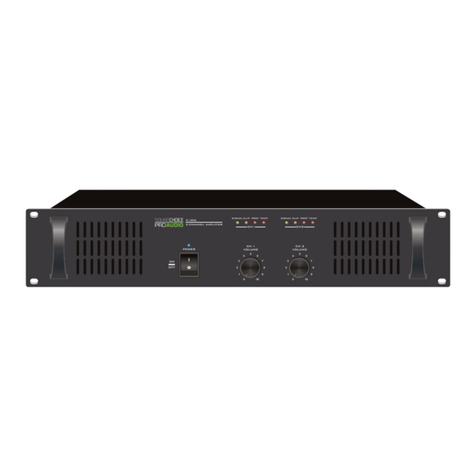 Soundchoice PROAudio 2120A Operation manual