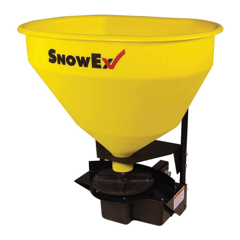 SnowEx SP-225-1 Owner's manual and installation instructions