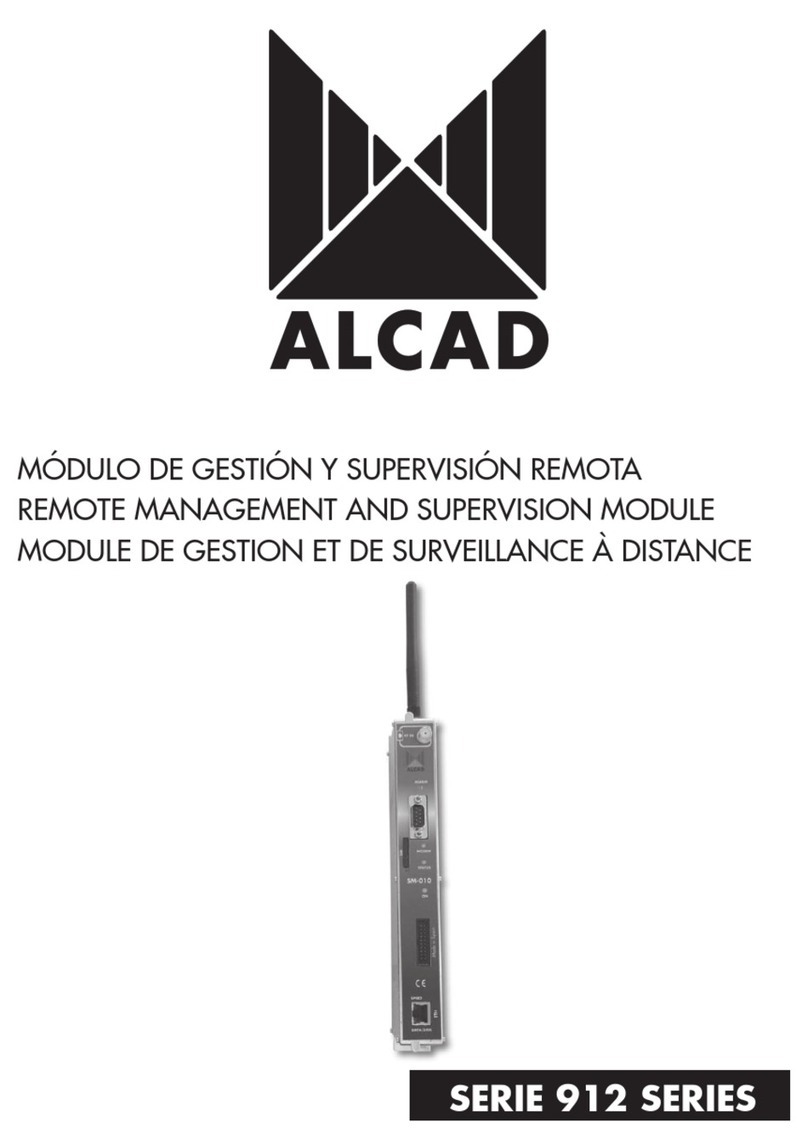 Alcad 912 Series manual