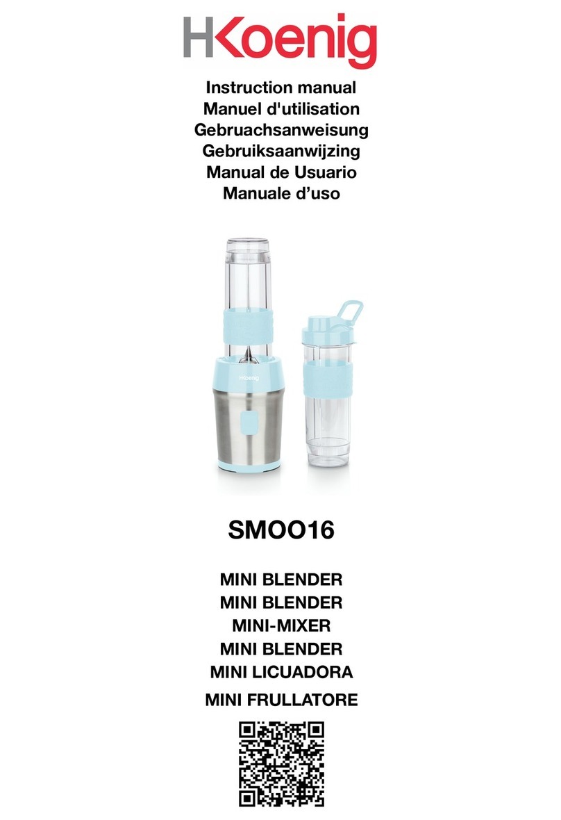 H.Koenig SMOO16 instruction manual