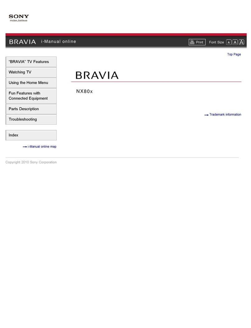 Sony Bravia NX80 Series Setup guide