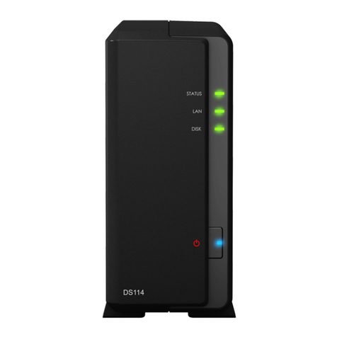 Synology DiskStation DS114 Quick installation guide