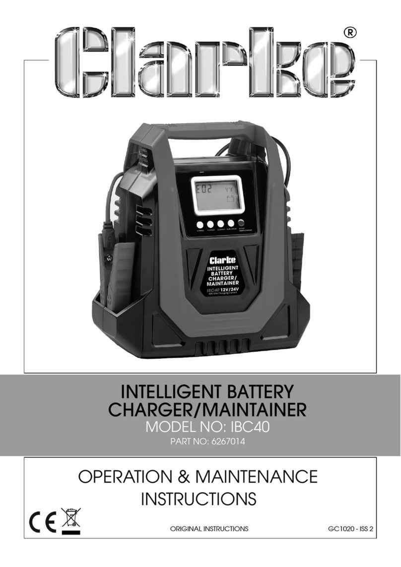 Clarke IBC40 Instruction Manual