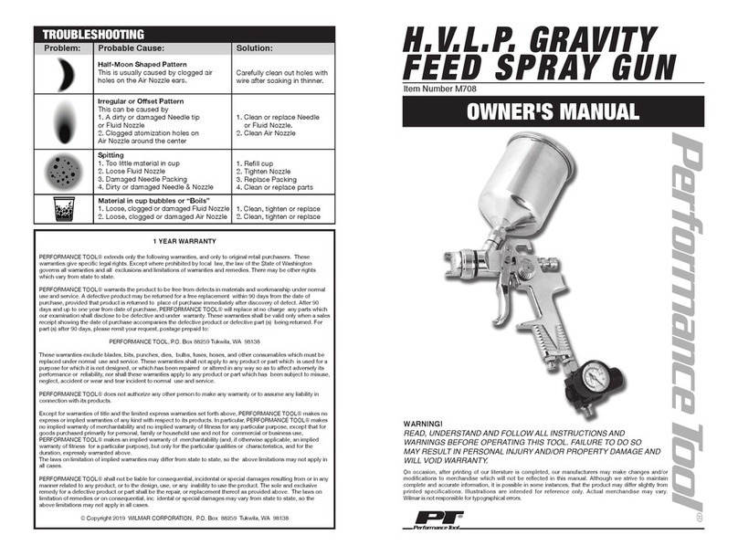PT M708 owner's manual