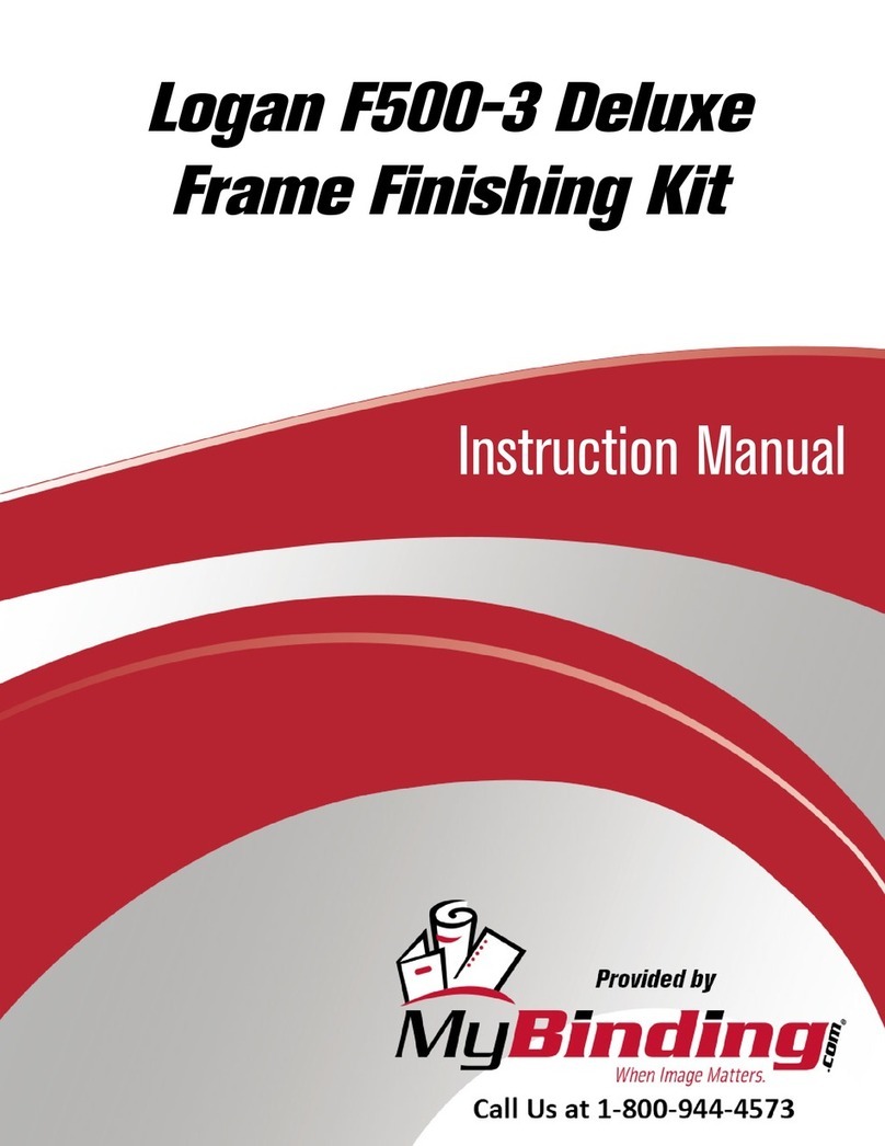 Logan Graphic Products F500-3 Instruction and operation manual