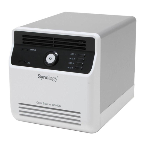 Synology CS-406 User manual