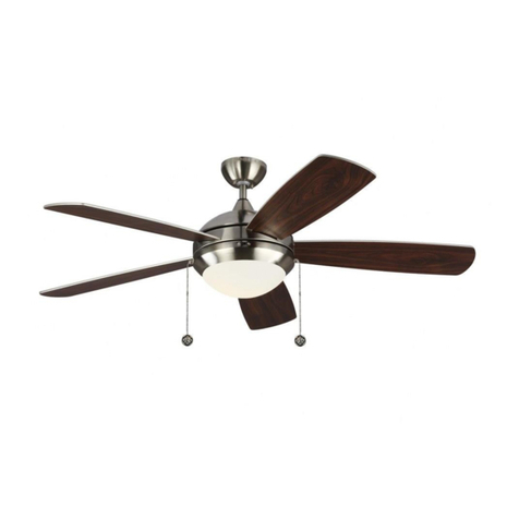 Monte Carlo Fan Company 5DIC52 D Series Owner's guide and installation manual Monte Carlo Fan Company 5DIC52 D Series Owner's guide and installation manual