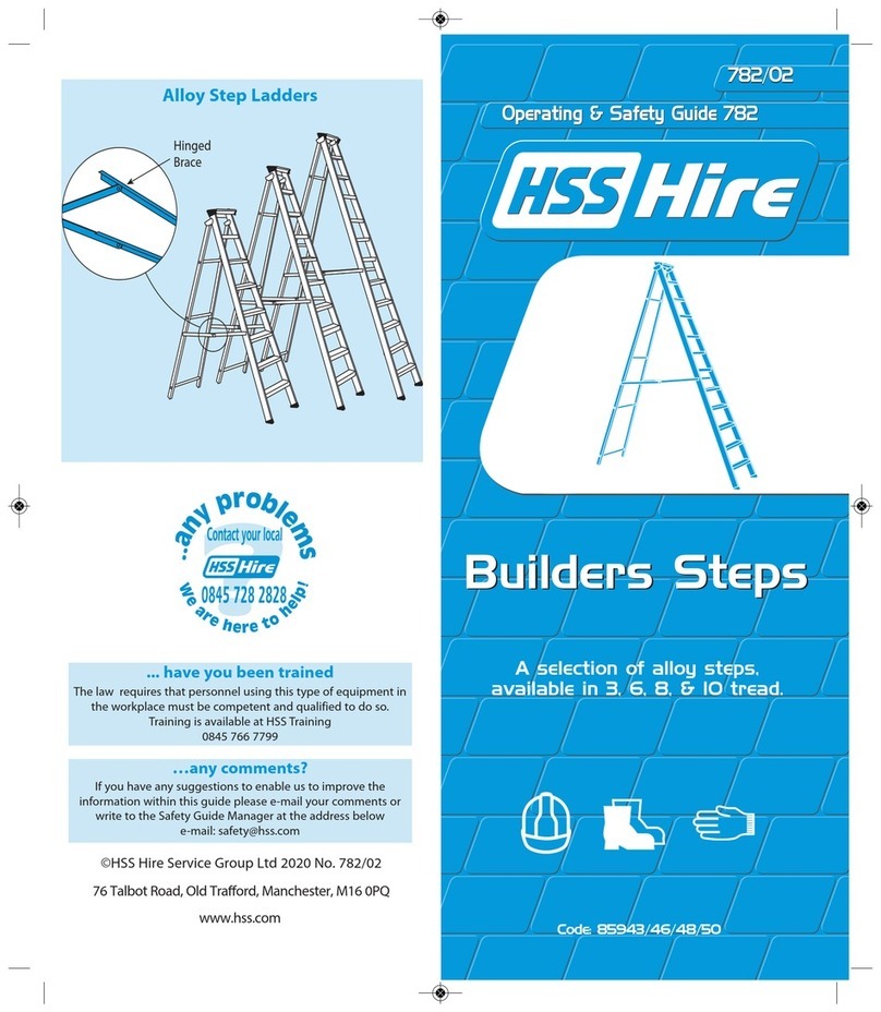 HSS Hire Builders Steps Troubleshooting guide
