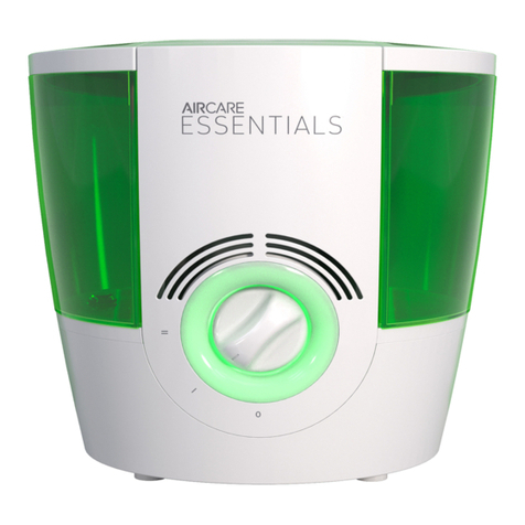 Aircare ESSENTIALS OZARK instructions