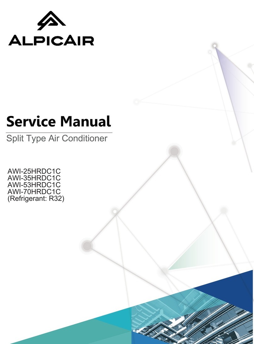 Alpic Air AWI-25HRDC1C User manual