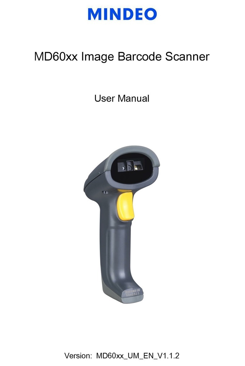 Mindeo MD60 Series User manual Mindeo MD60 Series User manual