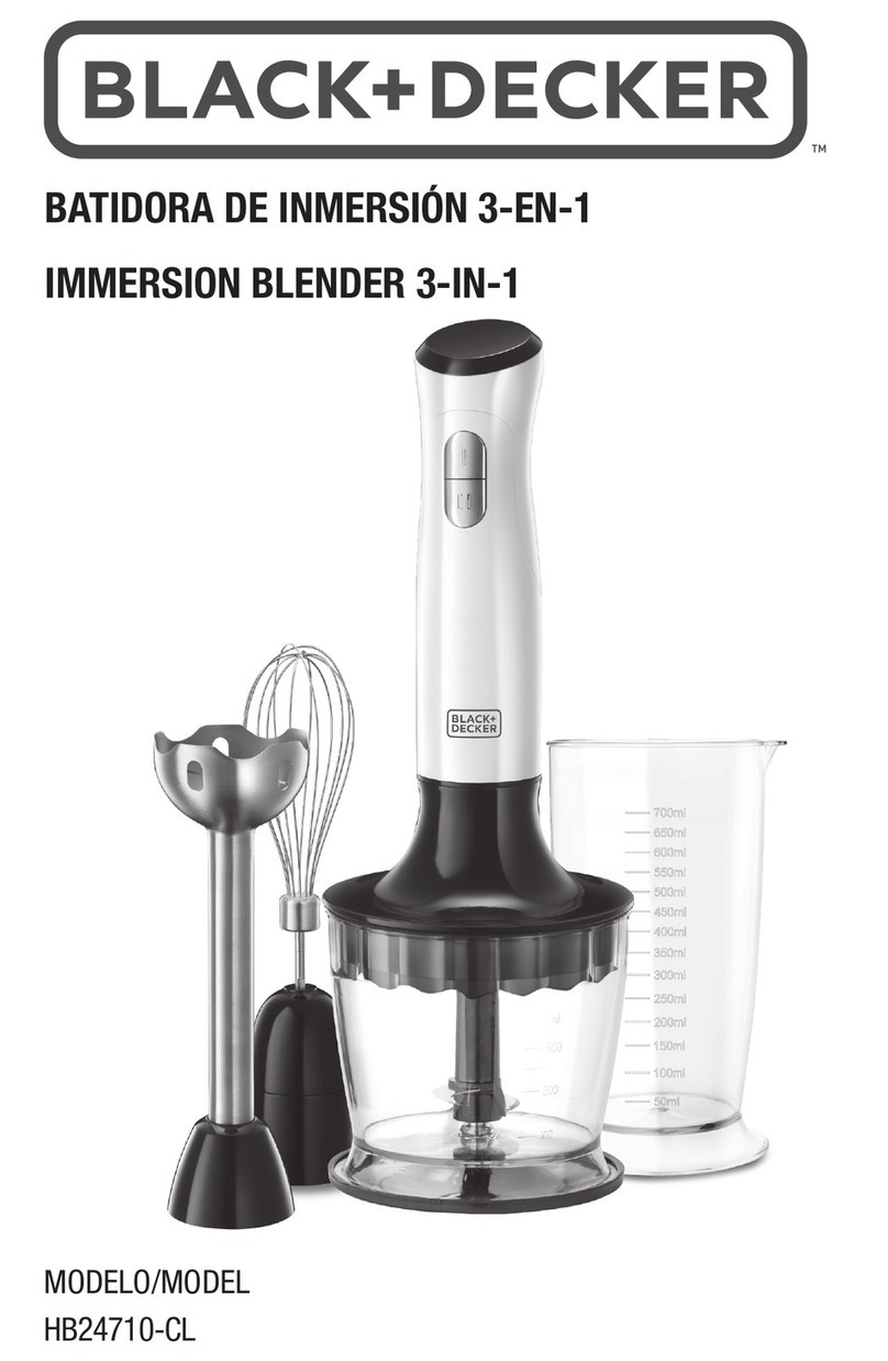 Black & Decker HB24710-CL Installation instructions