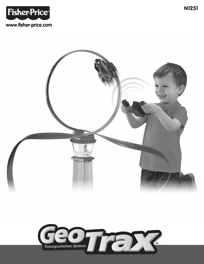 Fisher-Price GEOTRAX N1251 manual