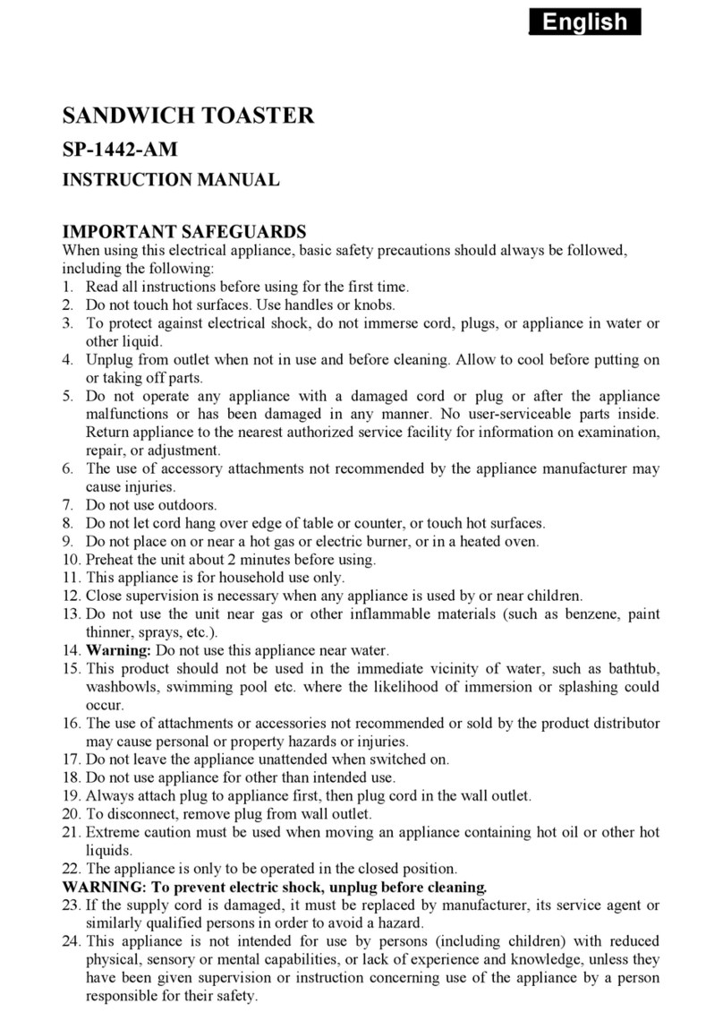 SAPIRHOME SP-1442-AM instruction manual