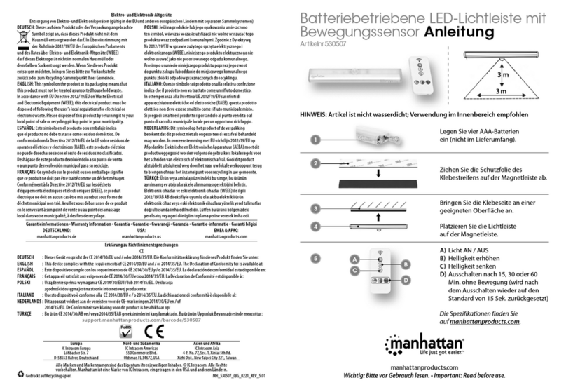 Manhattan 530507 manual