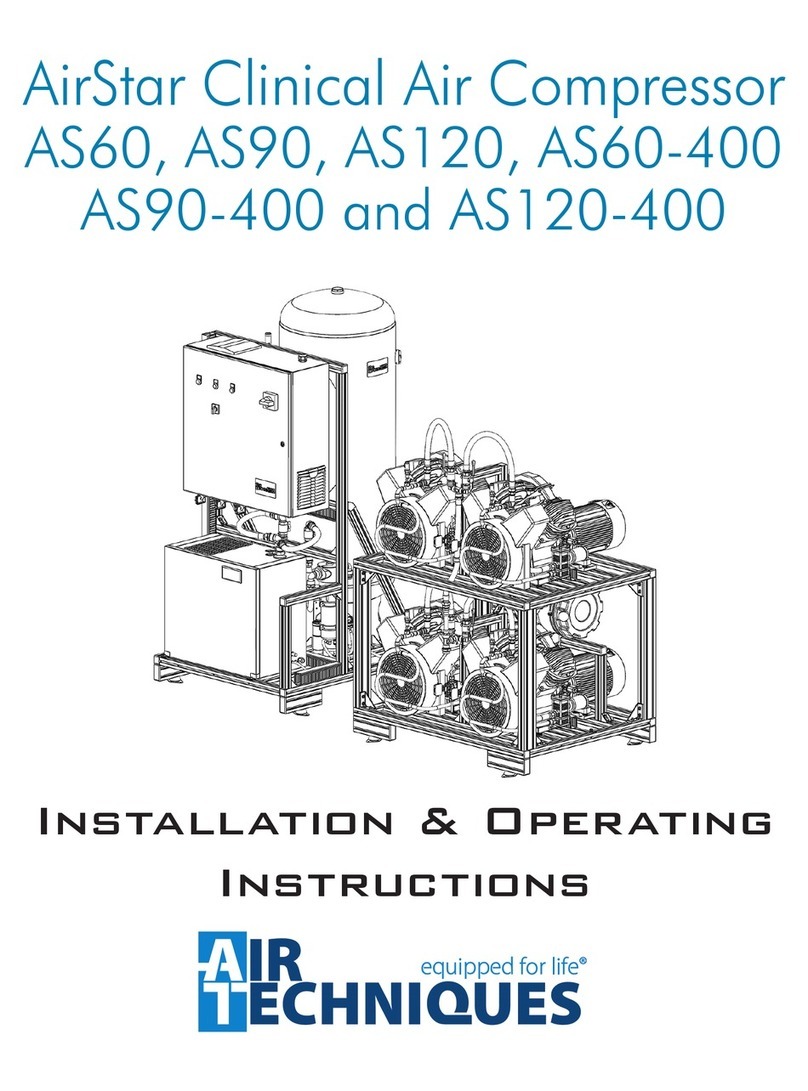 Air Techniques AirStar AS60-400 Installation & operating instructions