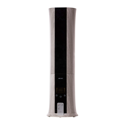 Aircare PILLAR User manual