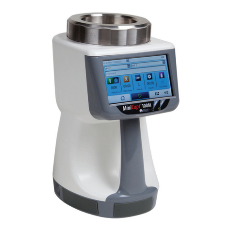 Spectris PARTICLE MEASURING SYSTEMS MiniCapt Operation manual