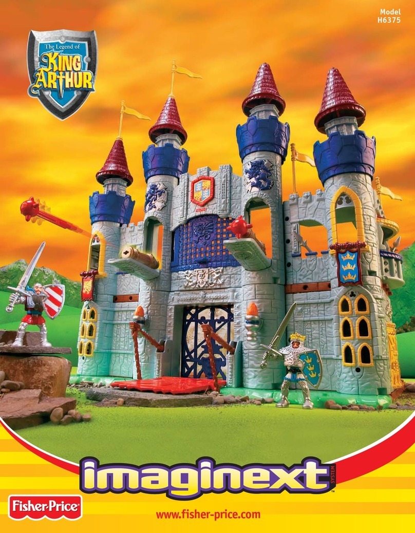 Fisher-Price Imaginext Legend Of King Arthur H6375 manual Fisher-Price Imaginext Legend Of King Arthur H6375 manual