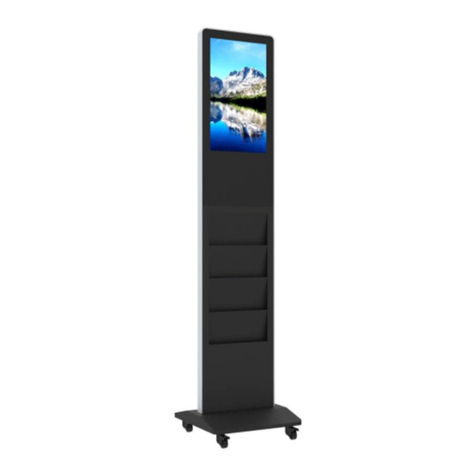 Displays2go DG21FLR5P operating instructions