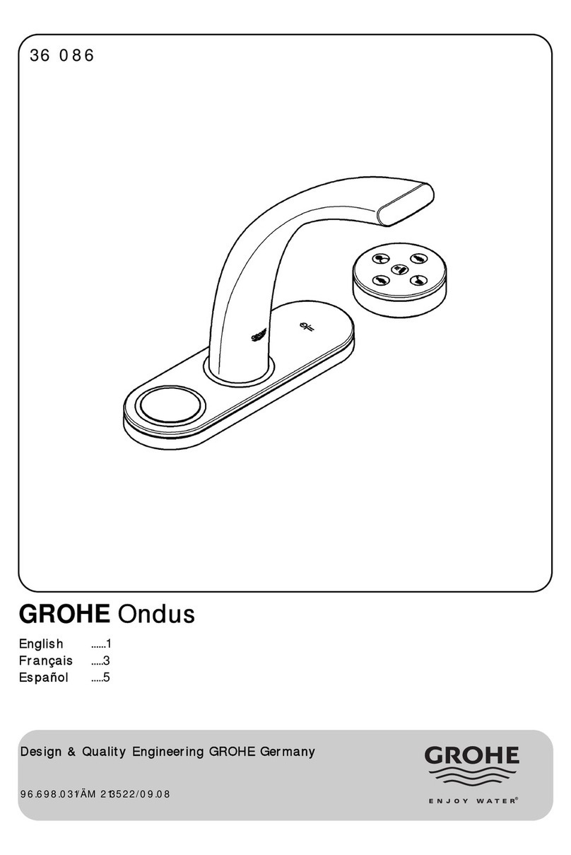 Grohe Ondus 36 086 manual Grohe Ondus 36 086 manual