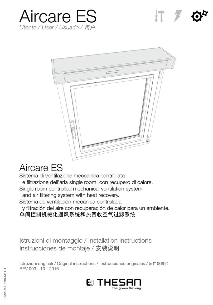 Thesan Aircare ES installation instructions