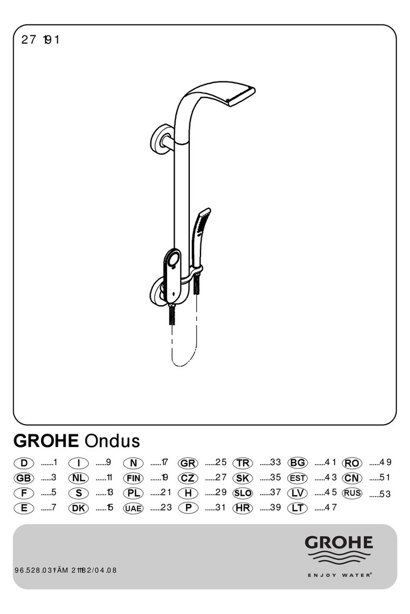 Grohe Ondus 27 191 manual