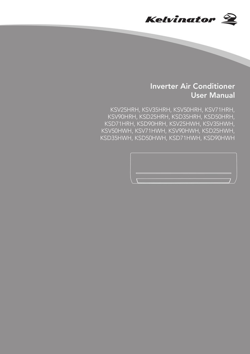 Kelvinator KSV35HRH user manual