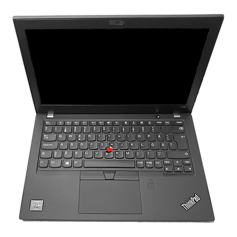 Lenovo ThinkPad A285 Setup guide