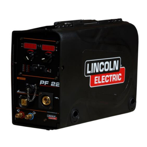 Lincoln Electric PF22 User manual