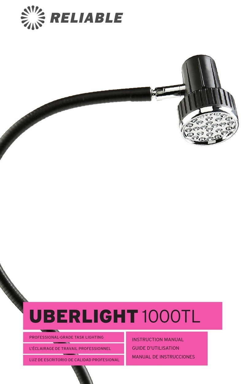 Reliable UBERLIGHT 1000TL instruction manual