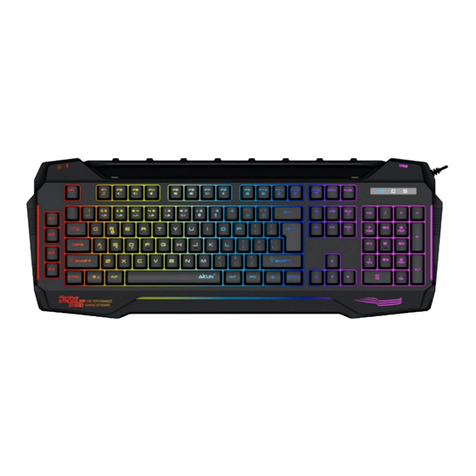 AIKUN GX630ML RGB Installation instructions