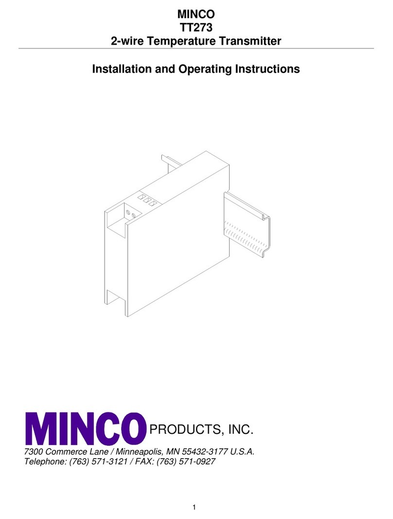 Minco TT273 User manual