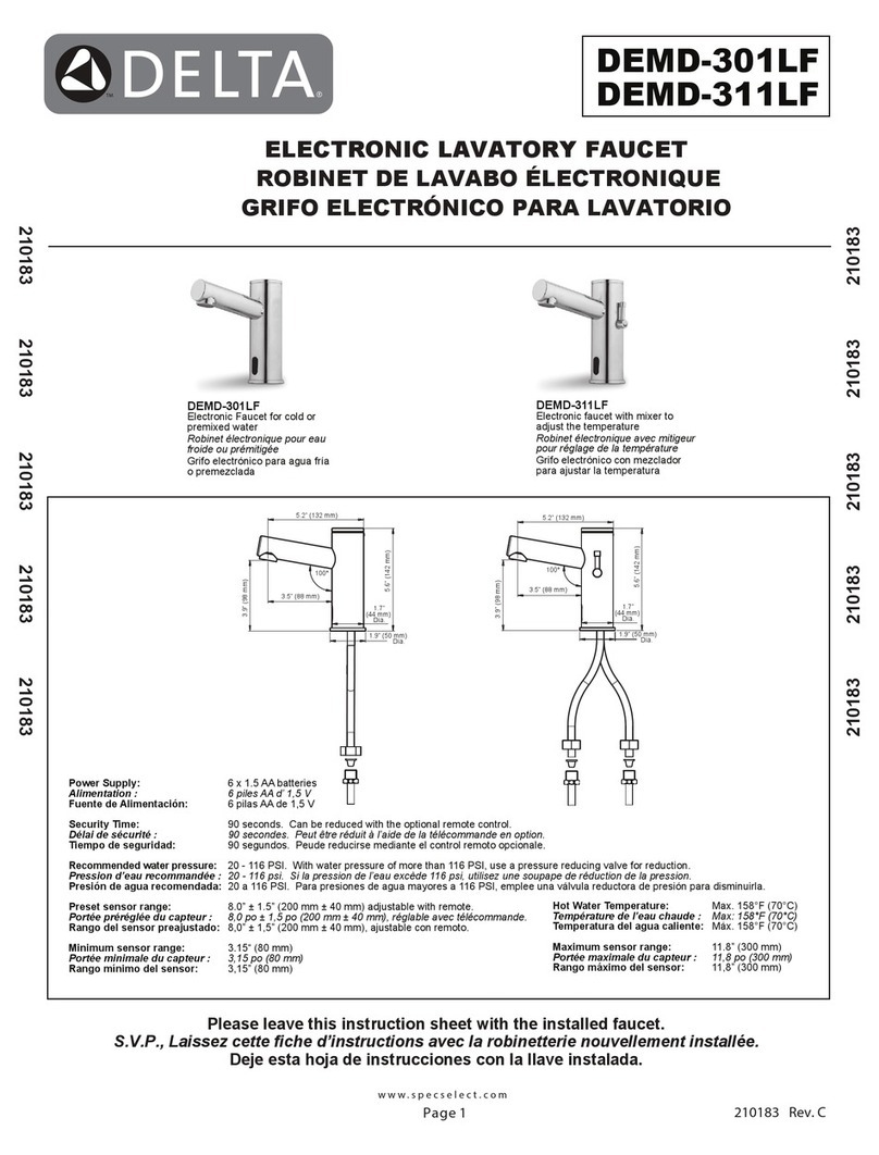 Delta DEMD-301LF User manual