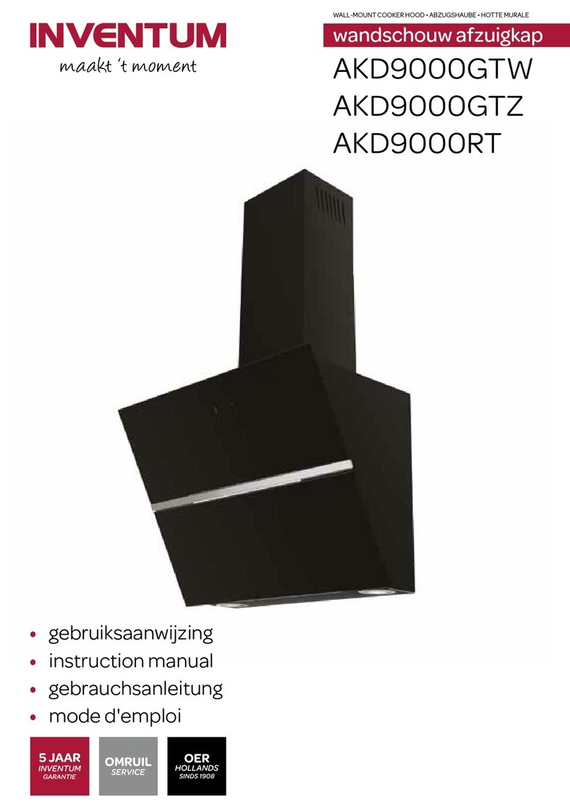 inventum AKD9000GTW User manual