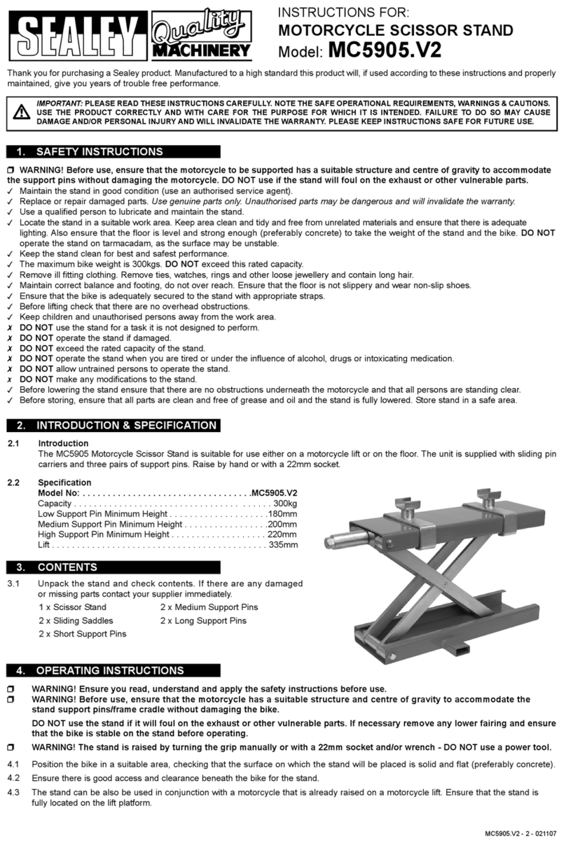 Sealey MC5905.V2 instructions Sealey MC5905.V2 instructions