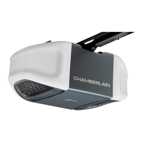 Chamberlain WD832KEV User manual