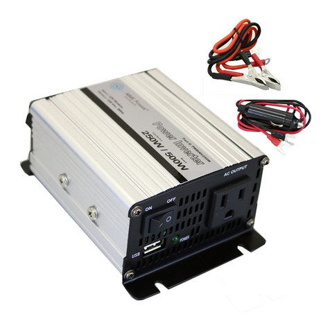 AIMS Power PWRINV250W instruction manual