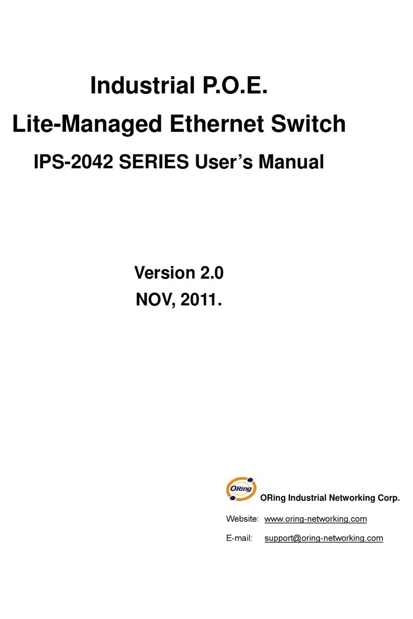 ORiNG IPS-2042 Series user manual ORiNG IPS-2042 Series user manual