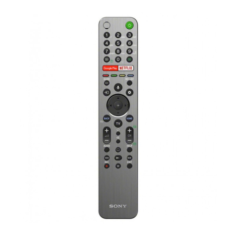 Sony BRAVIA RMF-TX600P User manual Sony BRAVIA RMF-TX600P User manual