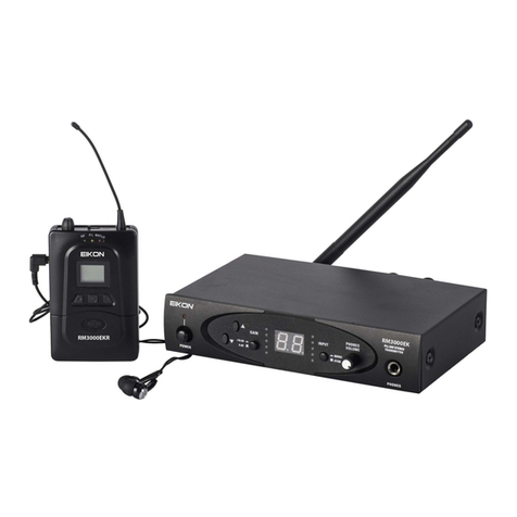 Eikon RM3000EK User manual