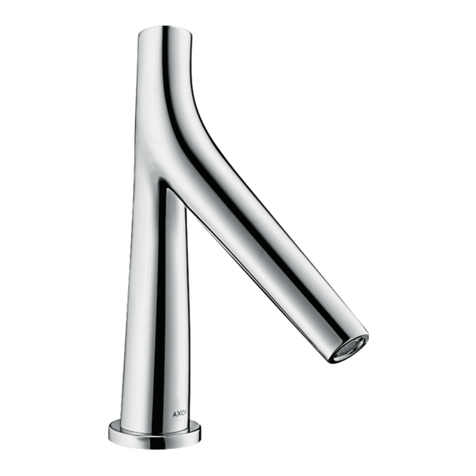 Hans Grohe AXOR Starck Organic 80 12006009 Instructions for use/assembly instructions