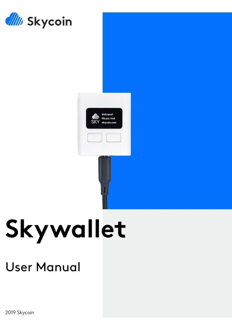 Skycoin Skywallet User manual